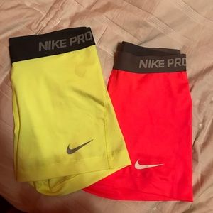 Nike pro shorts